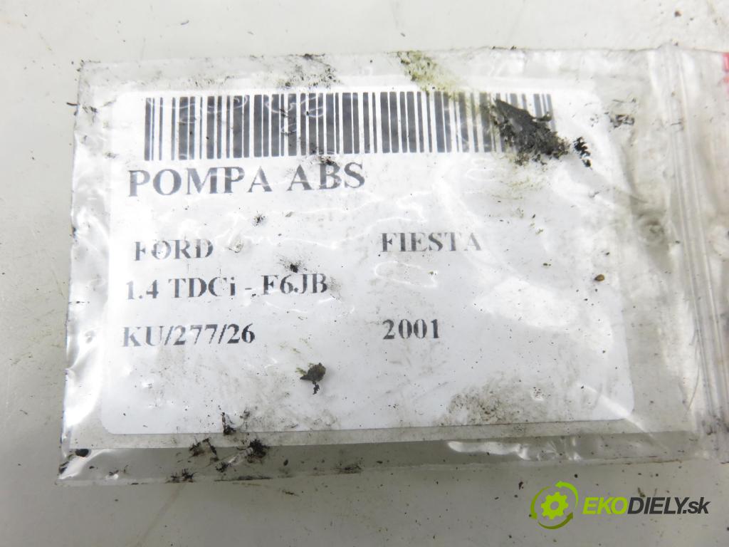 FORD FIESTA V (JH_, JD_) HB 2004 50,00 1.4 TDCi - F6JB 1399,00 Pumpa ABS 10096001063 ; 2S612M110CE ; 10020600934 (Pumpa ABS)