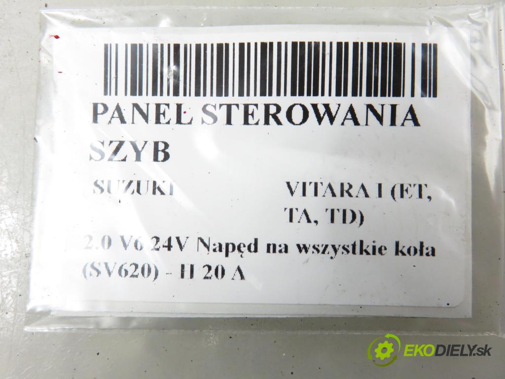 SUZUKI VITARA (ET, TA, TD) TERENOWY 1996 100,00 2.0 V6 24 136 (SV620) - H 20 A 1998,00 Panel ovládaní oken