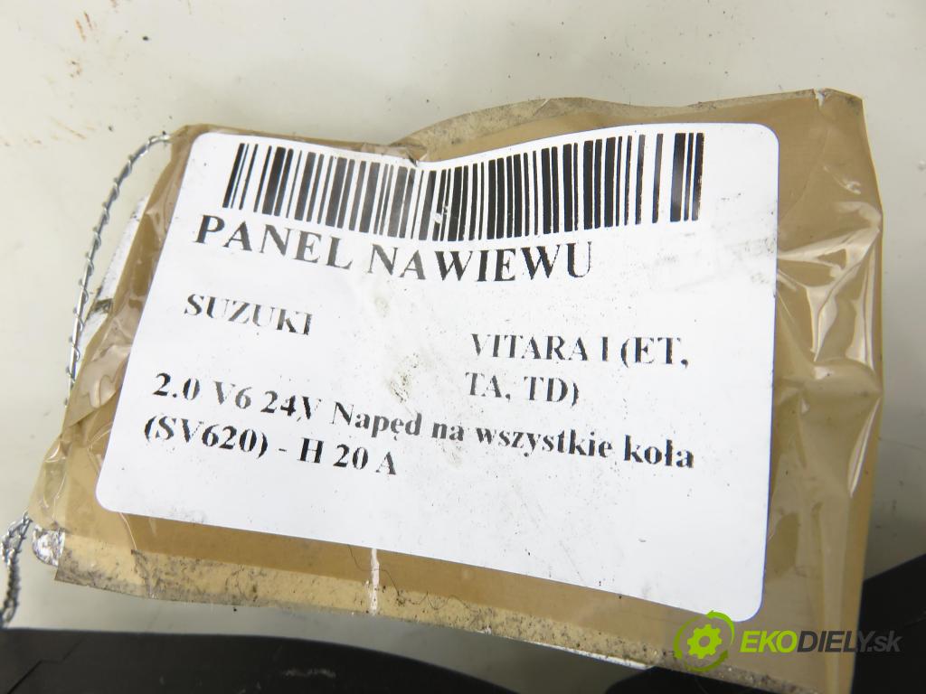 SUZUKI VITARA (ET, TA, TD) TERENOWY 1996 100,00 2.0 V6 24V Napęd na wszystkie koła (SV620) - H 20 1998,00 Panel kúrenia 7441164A0