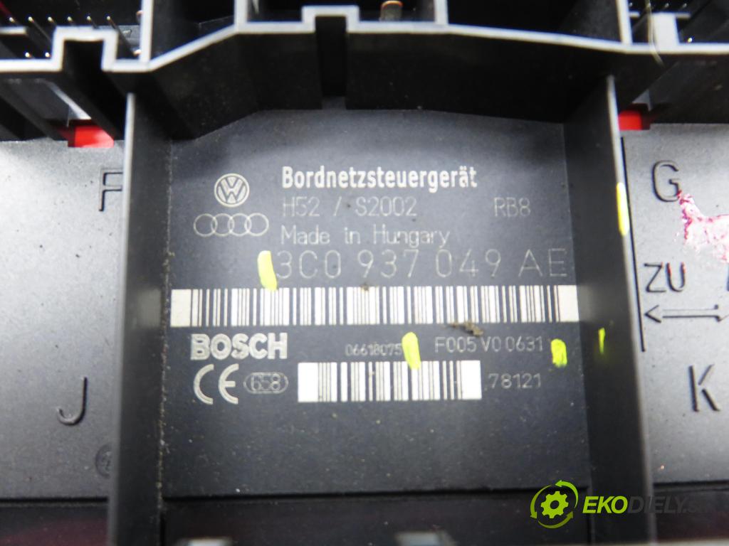 VW PASSAT B6 Variant (3C5) KOMBI 2007 103,00 2.0 TDI PD 8V 140 - BMP 1968,00 MODUL BORDNETZ 3C0937049AE ; F005V00631