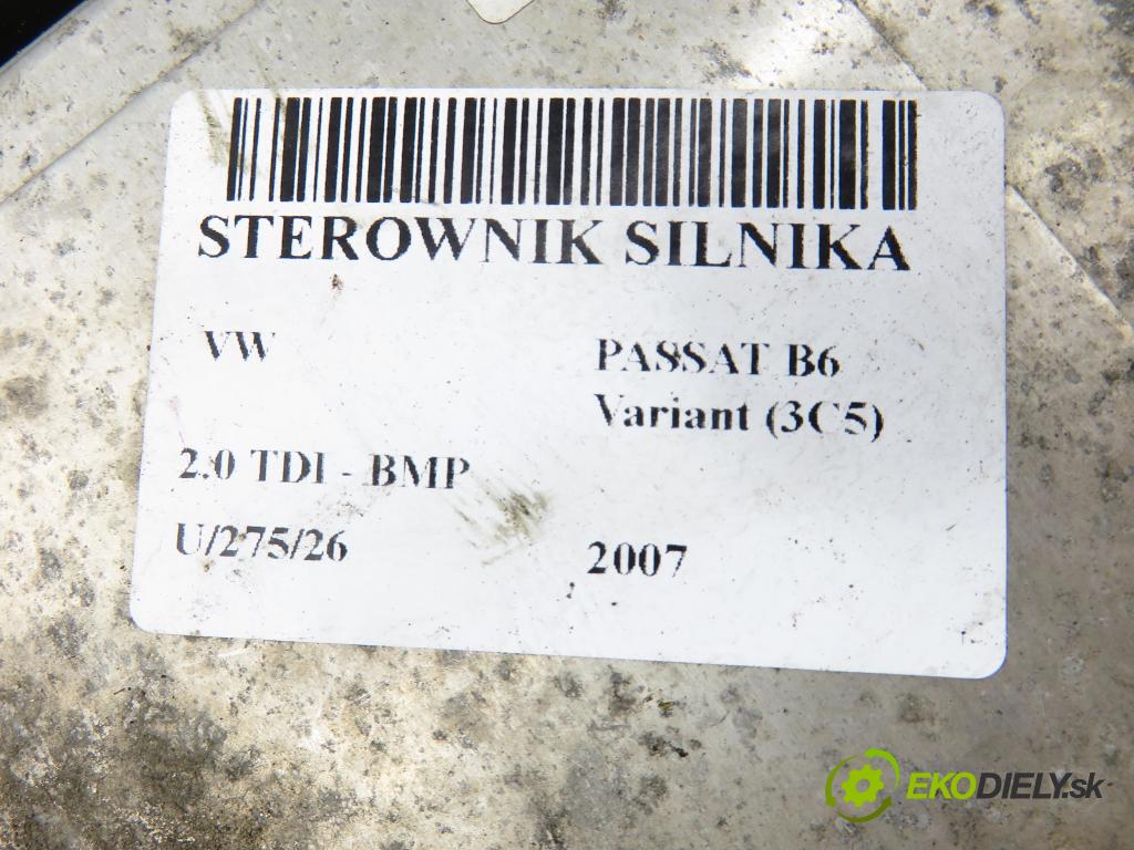 VW PASSAT B6 Variant (3C5) KOMBI 2007 103,00 2.0 TDI PD 8V 140 - BMP 1968,00 Riadiaca jednotka Motor 03G906021NK ; 0281013440