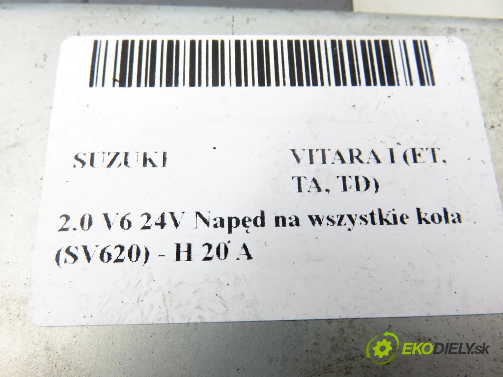SUZUKI VITARA (ET, TA, TD) TERENOWY 1996 100,00 2.0 V6 24V Napęd na wszystkie koła (SV620) - H 20  1998,00 řídící jednotka ABS 3394077E00