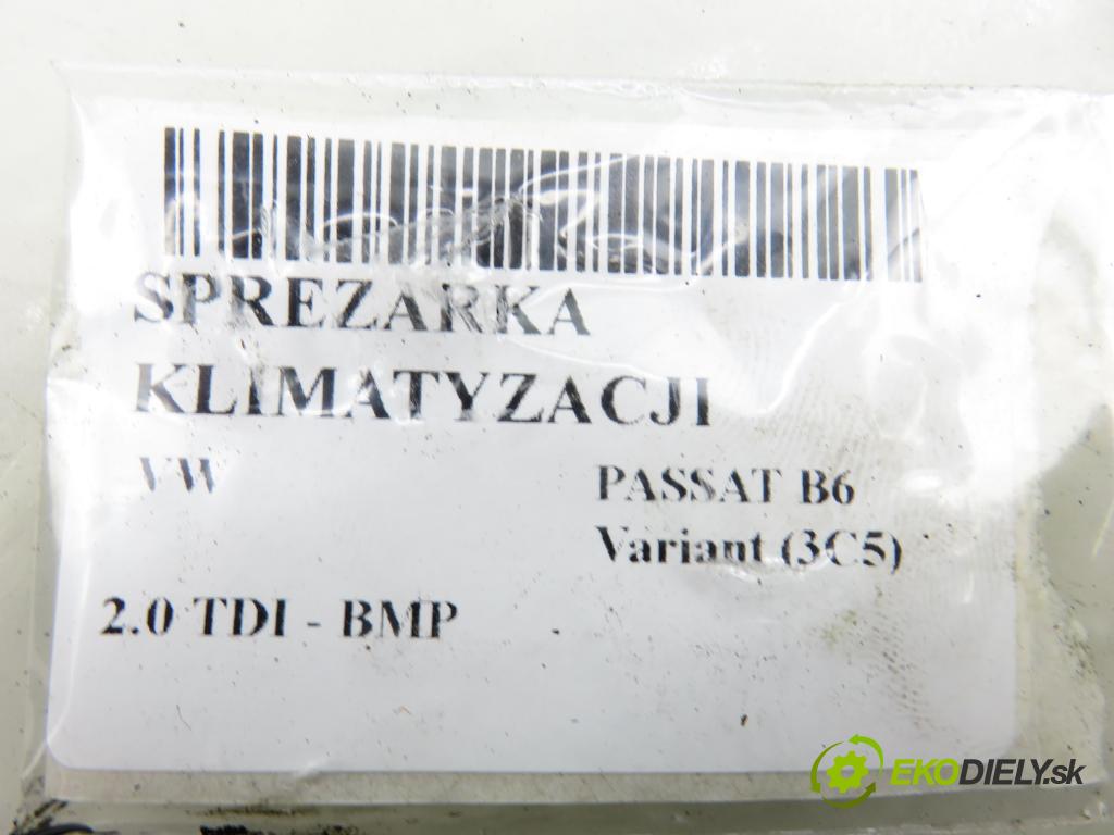 VW PASSAT B6 Variant (3C5) KOMBI 2007 103,00 2.0 TDI - BMP 1968,00 KOMPRESOR: klimatizace 1K0820859F (Kompresor klimatizace)