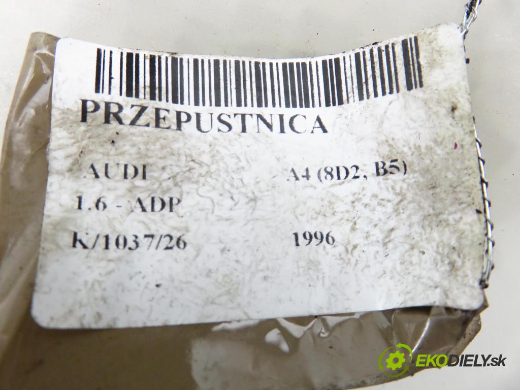 AUDI A4 (8D2, B5) SEDAN 1996 74,00 1.6 8V 100 - ADP 1595,00 škrtíci klapka 058133063 (Škrticí klapka)