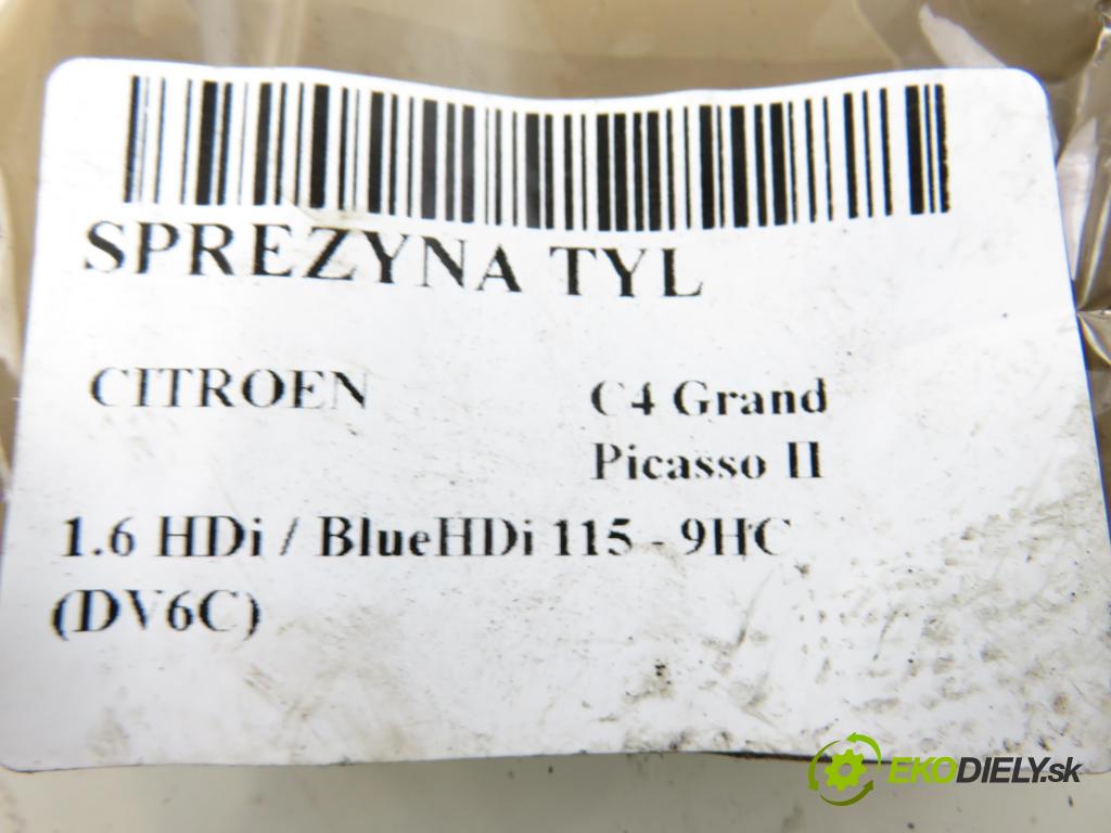 CITROEN C4 Grand Picasso II MINIVAN 2014 0,00 1.6 HDi / BlueHDi 115 - 9HC (DV6C) 1560,00 Pružina ZADNÍ: