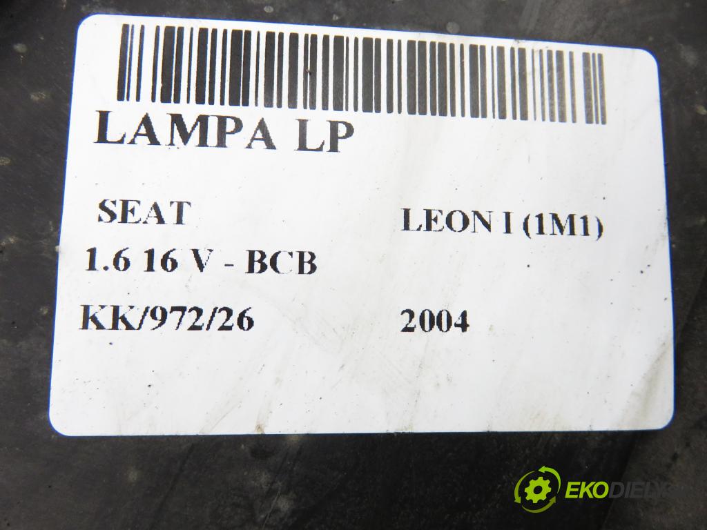SEAT LEON (1M1) HB 2004 77,00 1.6 16 V - BCB 1598,00 světlo LP