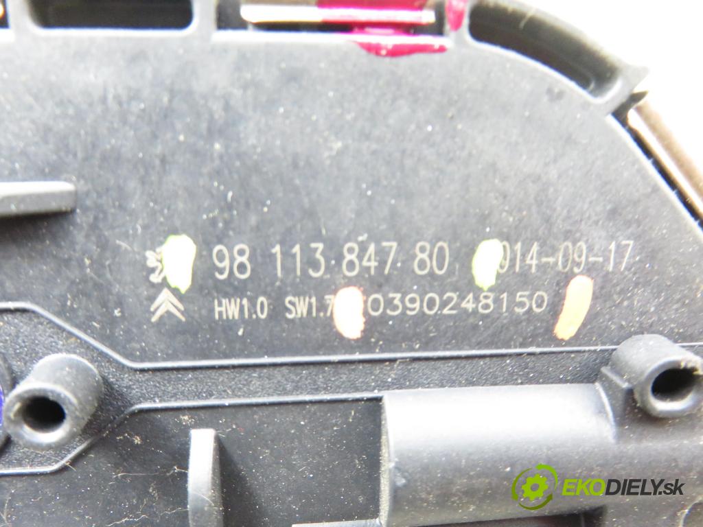 CITROEN C4 Grand Picasso II MINIVAN 2014 0,00 1.6 HDi / BlueHDi 115 - 9HC (DV6C) 1560,00 MECHANISMUS/ motorek stěračů 0390248150 ; 9811384780