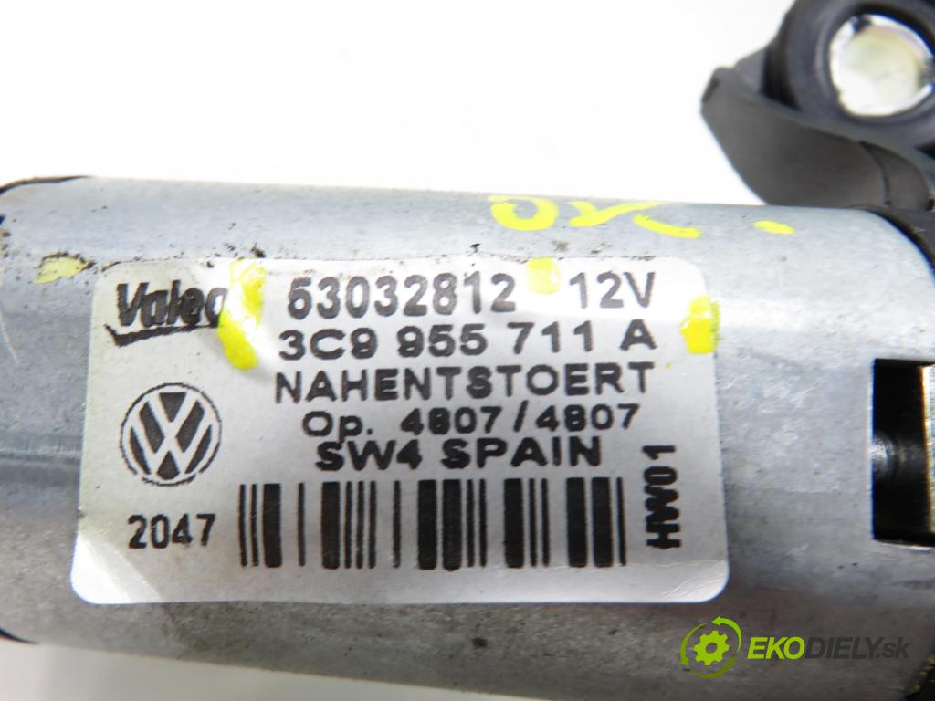 VW PASSAT B6 Variant (3C5) KOMBI 2007 103,00 2.0 TDI PD 8V 140 - BMP 1968,00 motorek stěrače ZADNÍ: 3C9955711A ; 53032812