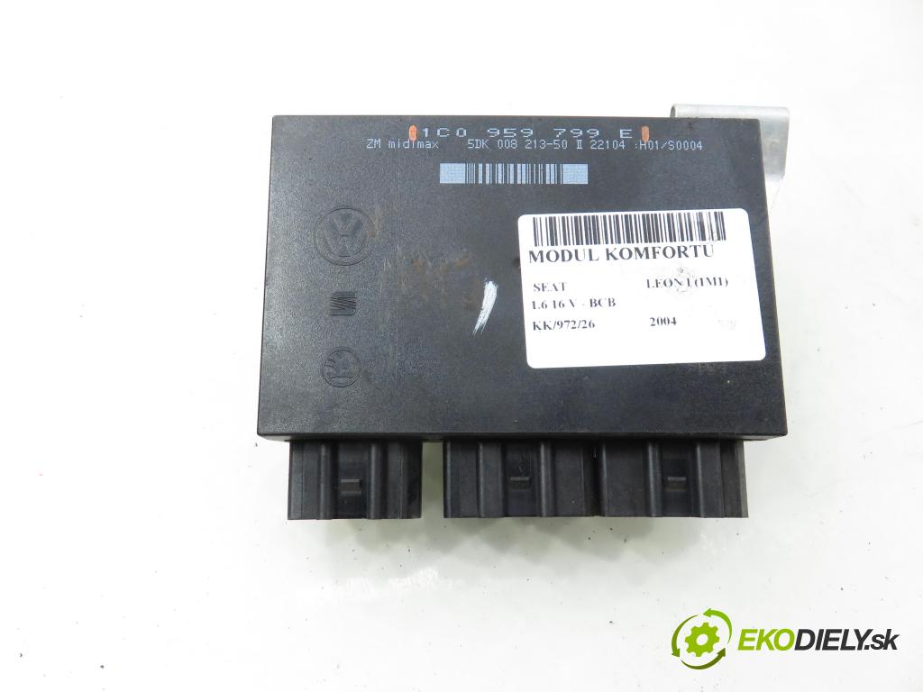 SEAT LEON (1M1) HB 2004 77,00 1.6 16 V - BCB 1598,00 MODUL komfortu 1C0959799E