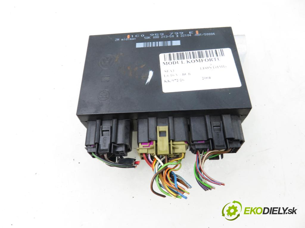 SEAT LEON (1M1) HB 2004 77,00 1.6 16 V - BCB 1598,00 MODUL komfortu 1C0959799E