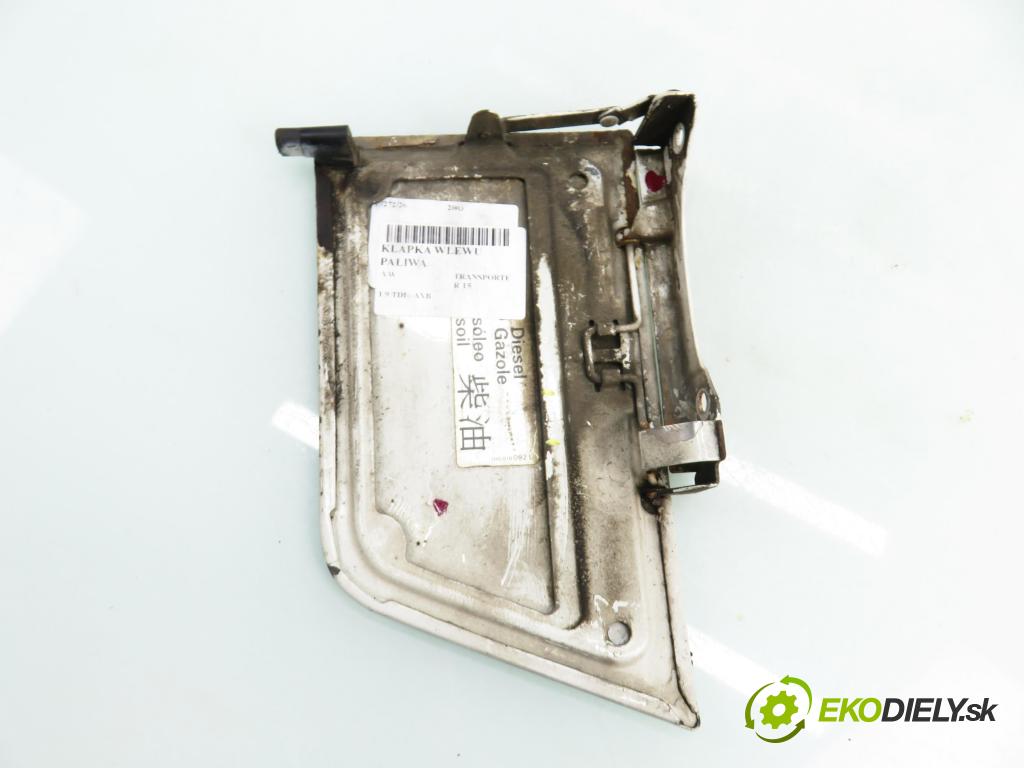 VW TRANSPORTER V Skrzynia (7HA, 7HH, 7EA, 7EH) FURGON 2003 77,00 1.9 TDI - AXB 1896,00 dvířka nádrže paliva 7H0809905 (Klika dveří ostatní)