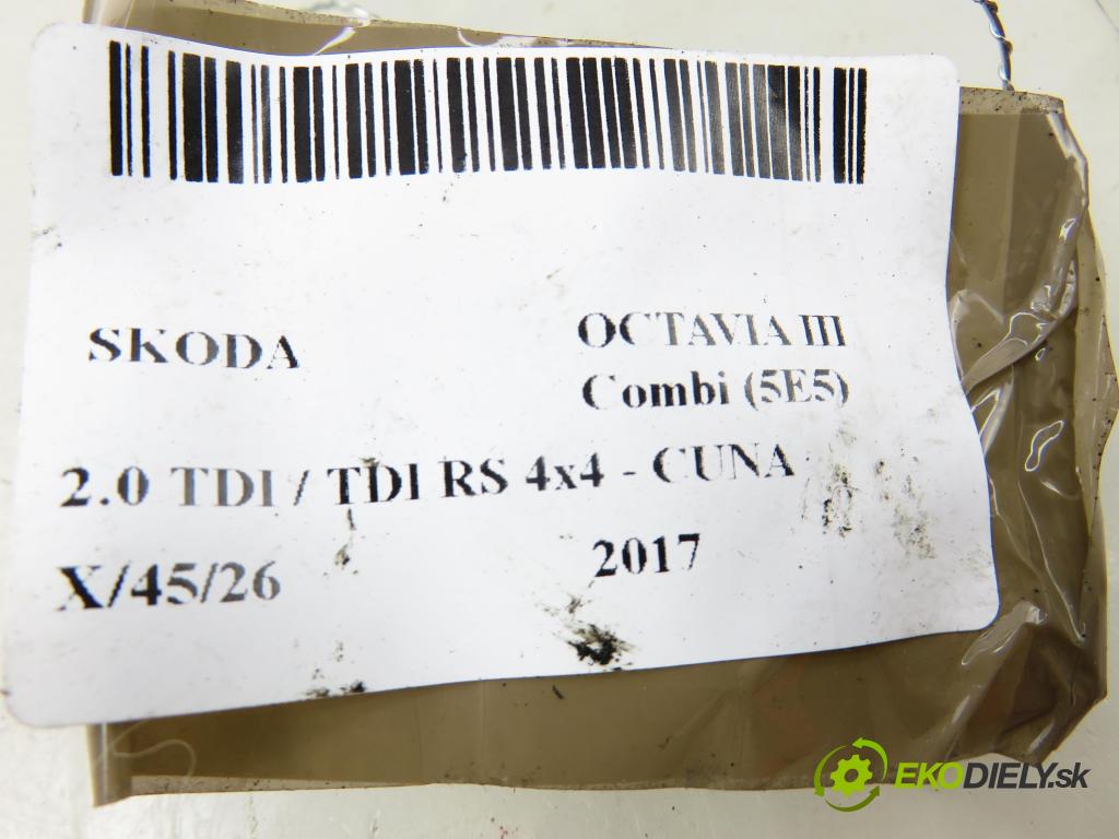 SKODA OCTAVIA III Combi (5E5) KOMBI 2017 135,00 2.0 TDI / TDI RS 4x4 - CUNA 1968,00 Kľučka LTZ