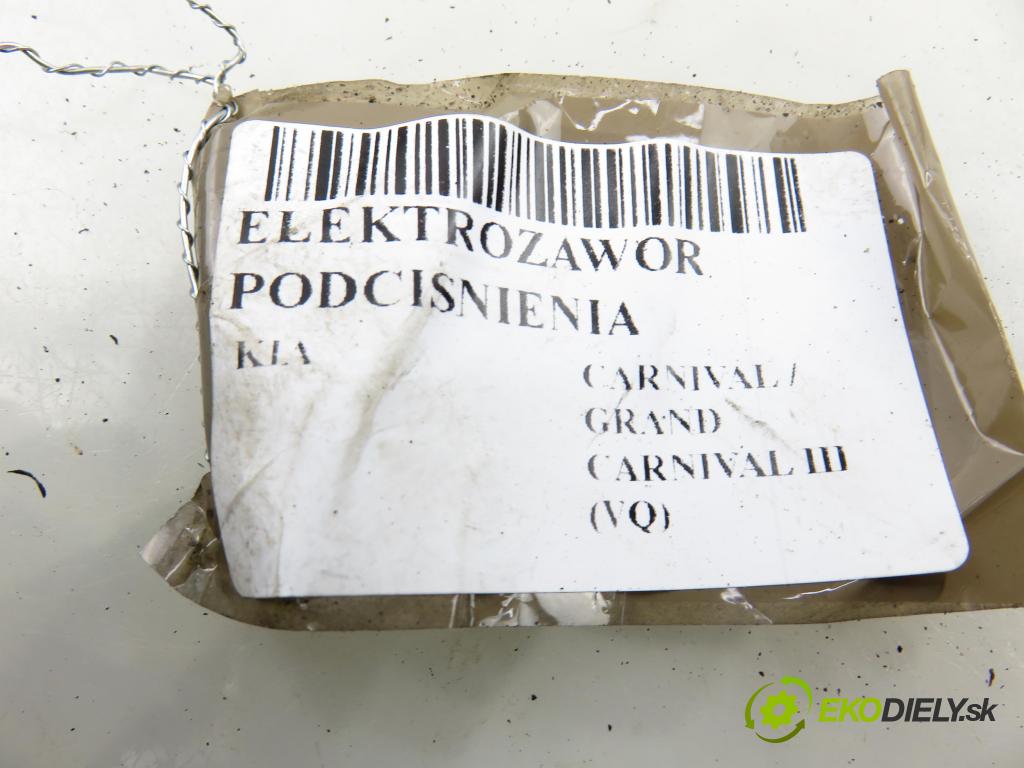 KIA CARNIVAL / GRAND CARNIVAL III (VQ) MINIVAN 2007 136,00 2.9 CRDi - J3 2902,00 ELEKTROVENTIL: VAKUUM: 7002720012