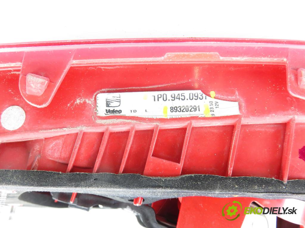 SEAT LEON (1P1) HB 2009 92,00 1.4 TSI - CAXC 1390,00 Svetlo ľavé zadné kufor 89320291 ; 1P0945093F