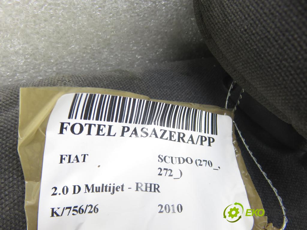 FIAT SCUDO (270_, 272_) BUS 2010 100,00 2.0 D Multijet - RHR 1997,00 Sedadlo CESTUJÚCI/PP