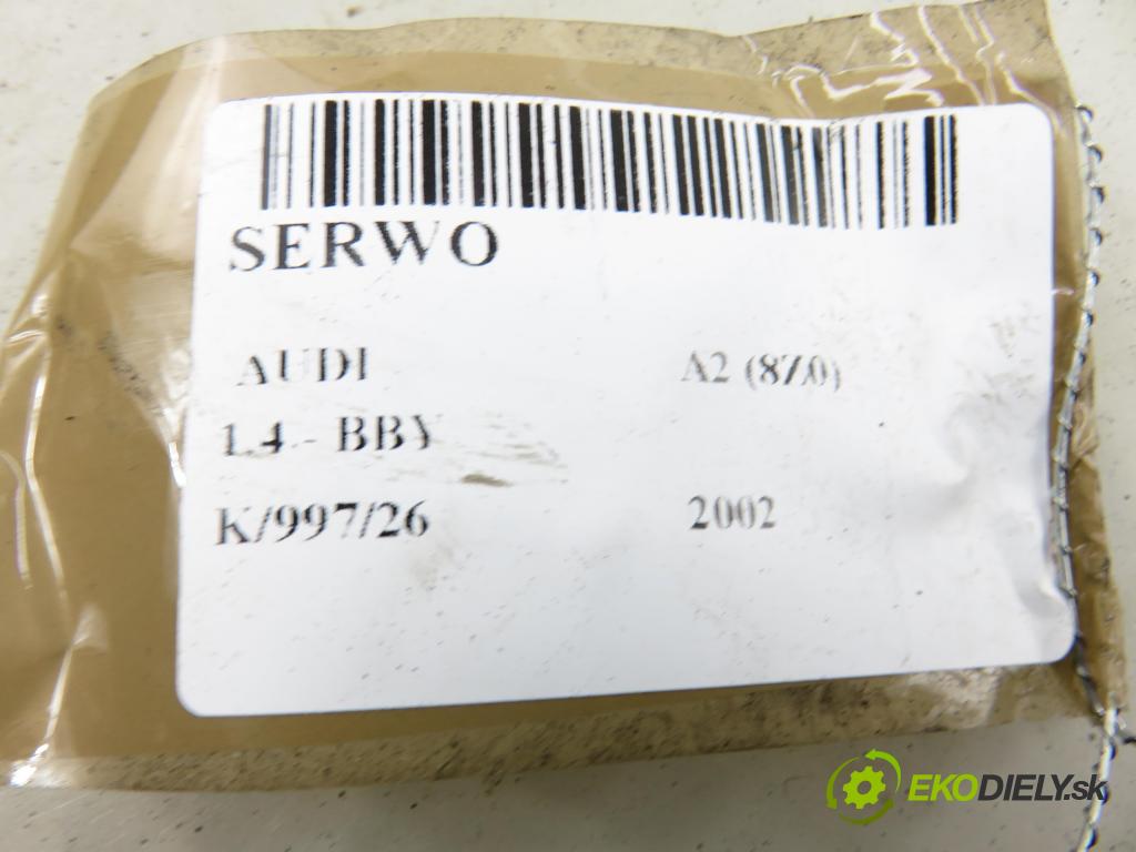 AUDI A2 (8Z0) HB 2002 55,00 1.4 - BBY 1390,00 posilovač 03785201024 ; 8Z1614105B (Servočerpadlo)