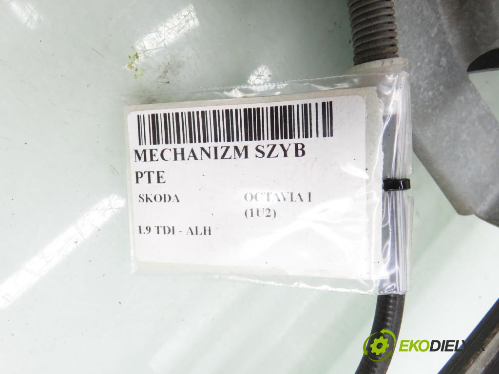 SKODA OCTAVIA I (1U2) LIFTBACK 2000 66,00 1.9 TDI - ALH 1896,00 mechanismus oken PTE 1U4839402J ; 101450203