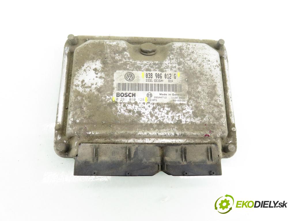 SKODA OCTAVIA I (1U2) LIFTBACK 2000 66,00 1.9 TDI - ALH 1896,00 řídící jednotka motora 038906012G ; 0281010128