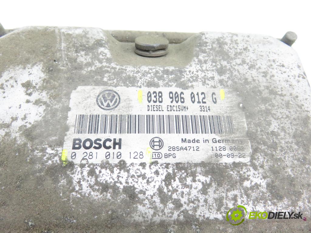 SKODA OCTAVIA I (1U2) LIFTBACK 2000 66,00 1.9 TDI - ALH 1896,00 Riadiaca jednotka Motor 038906012G ; 0281010128