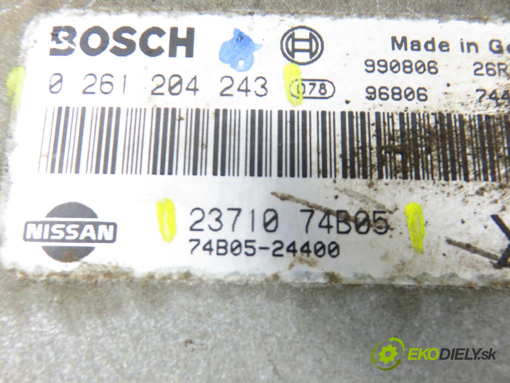 NISSAN MICRA II (K11) HB 2000 40,00 1.0 i 16V - CG10DE 998,00 řídící jednotka motora 0261204243 ; 2371074B05
