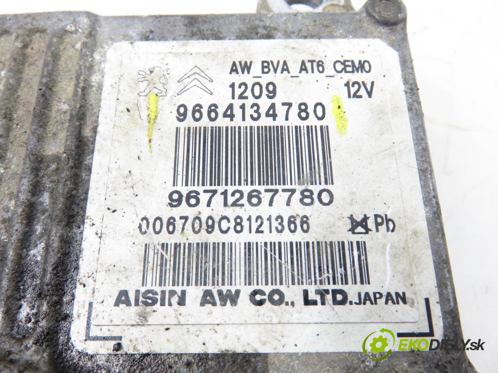CITROEN C5 III Break (RW_) KOMBI 2010 177,00 3.0 HDi 240 - DT20C 2993,00 Riadiaca jednotka prevodovky 9664134780