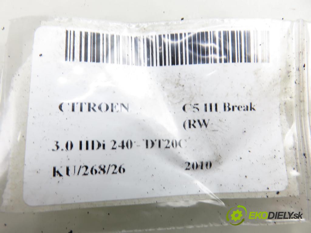 CITROEN C5 III Break (RW_) KOMBI 2010 177,00 3.0 HDi 240 - DT20C 2993,00 Turbodúchadlo 9U3Q6K682FA (Turbodúchadlo (kompletné))