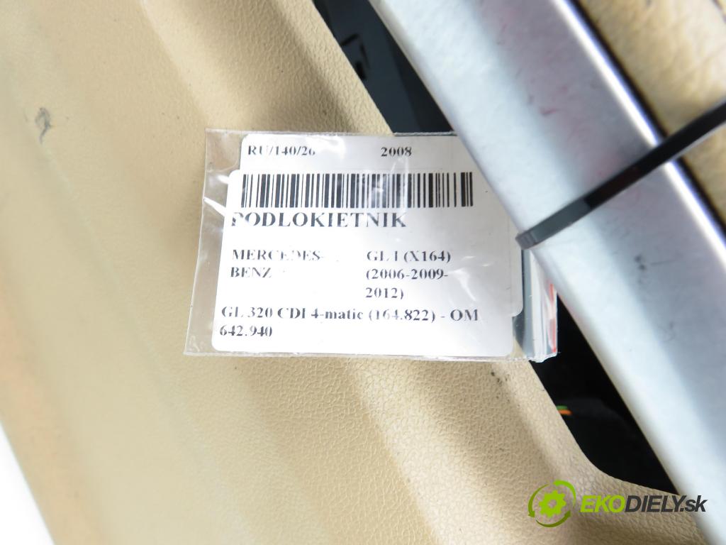 MERCEDES-BENZ KLASA GL (X164) SUV 2008 165,00 GL 320 CDI 4-matic (164.822) - OM 642.940 2987,00 Tunel STREDNÝ: A1646801014