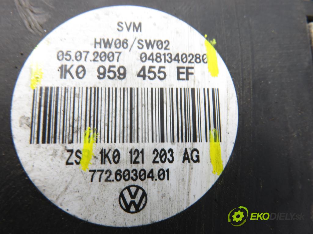 VW GOLF PLUS (5M1, 521) HB 2007 77,00 1.9 TDI - BLS 1896,00 ventilátor chladič PODNEBÍ / VODA 1K0121205AA ; 1K0121207AS ; 1K0959455EF