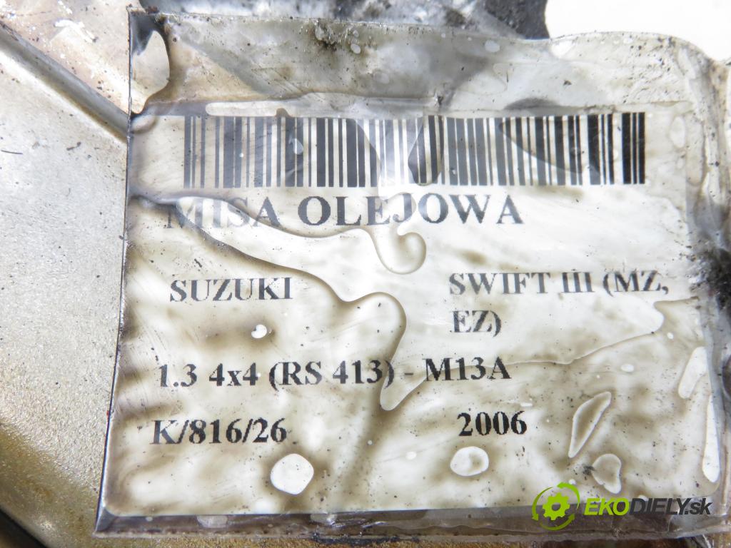 SUZUKI SWIFT III (MZ, EZ) HB 2006 68,00 1.3 4x4 (RS 413) - M13A 1328,00 Vaňa olejová  (Olejová vaňa)