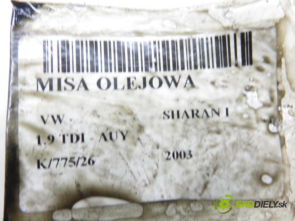 VW SHARAN (7M8, 7M9, 7M6) MINIVAN 2003 85,00 1.9 TDI PD 115 - AUY 1896,00 Vaňa olejová 038103603C ; 038103603B (Olejová vaňa)