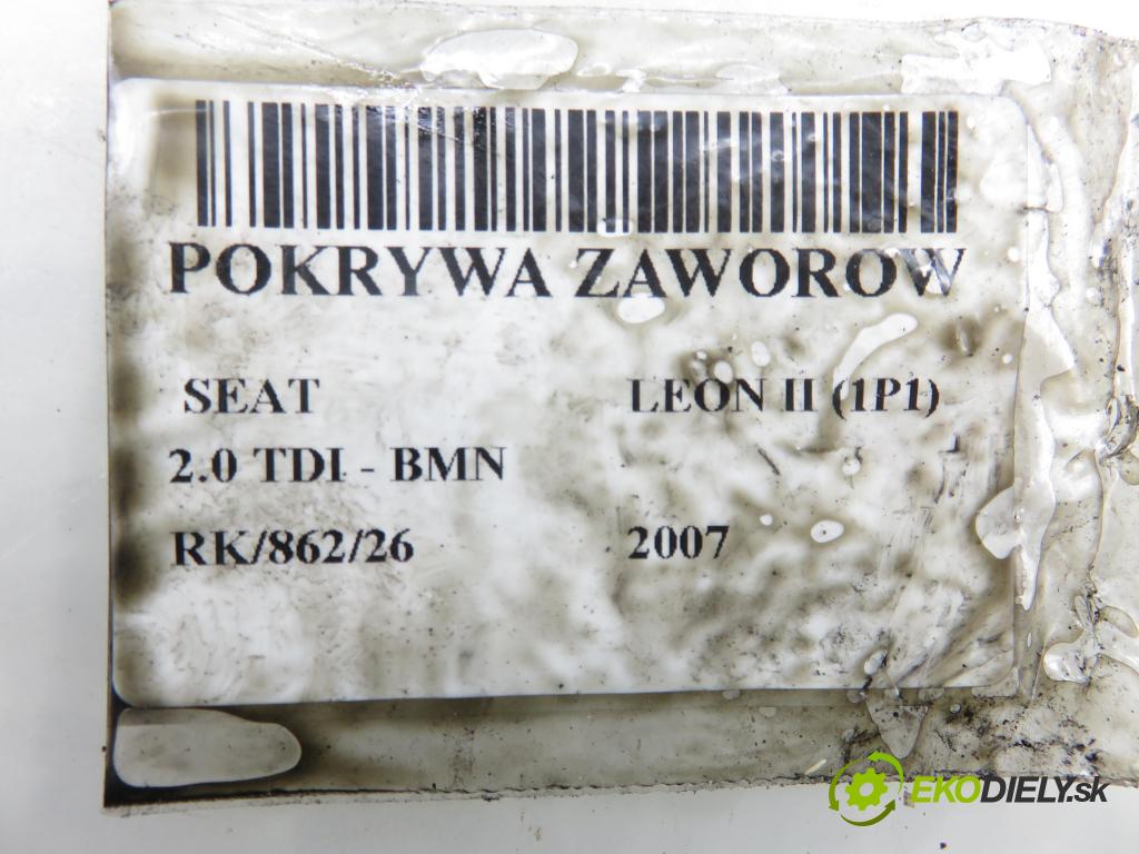 SEAT LEON (1P1) HB 2007 125,00 2.0 TDI - BMN 1968,00 kryt Ventilů 03G103469L ; 03G103475C