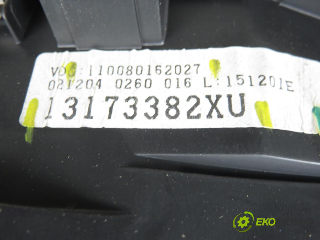 OPEL MERIVA A nadwozie wielkoprzestrzenne (MPV) (X03) HB 2004 74,00 1.6 16V - Z 16 XE 1598,00 Prístrojovka elektrický 13173382XU ; 110080162027