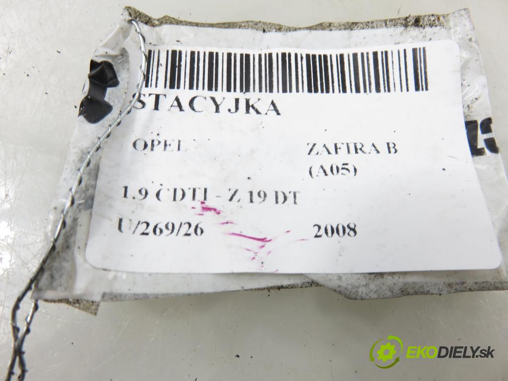 OPEL ZAFIRA B (A05) MINIVAN 2008 88,00 1.9 CDTI 8V 120 - Z 19 DT 1910,00 spínačka 2421430 ; N0501881 ; N0501882 (Spínací skříňka)