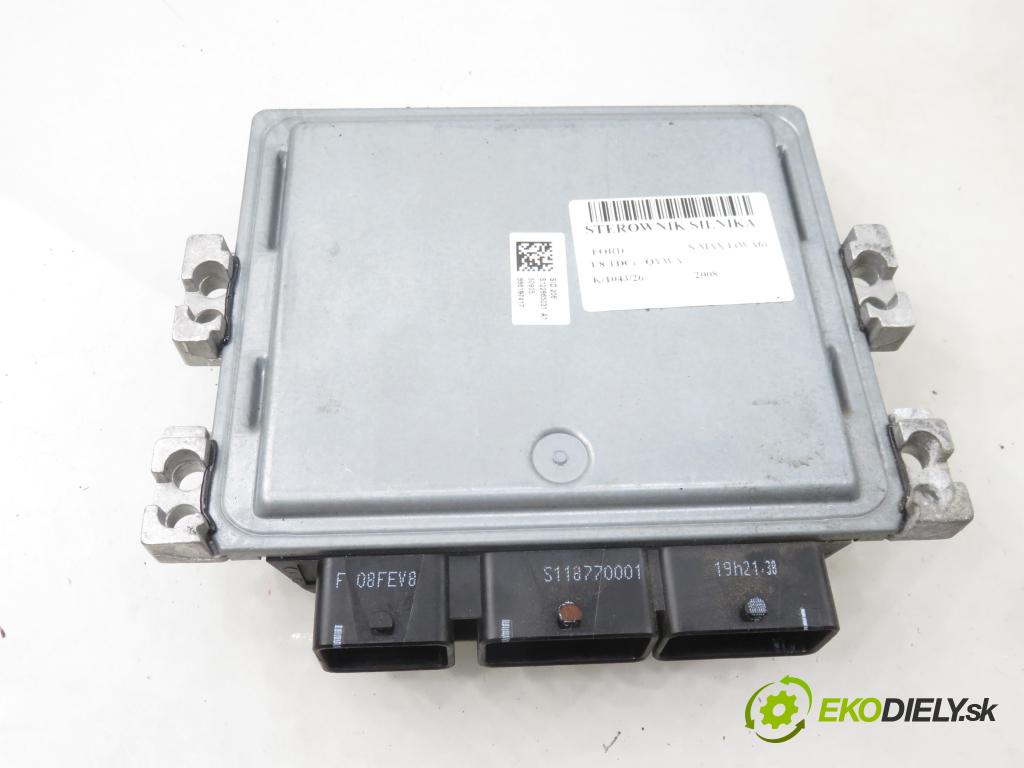 FORD S-MAX (WA6) MINIVAN 2008 92,00 1.8 TDCi - QYWA 1753,00 Riadiaca jednotka Motor 5WS40589GT ; 7G9112A650TF