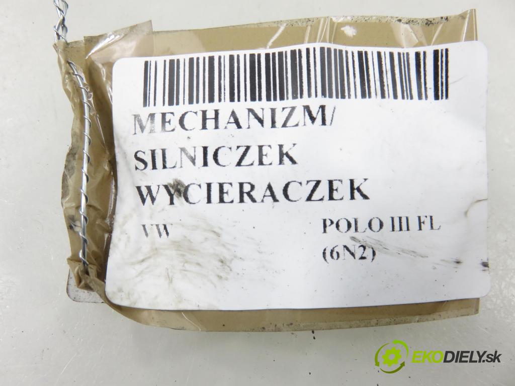 VW POLO (6N2) HB 1999 47,00 1.9 SDI - ASX 1896,00 MECHANISMUS/ motorek stěračů 0390241137 ; 1J1955113A