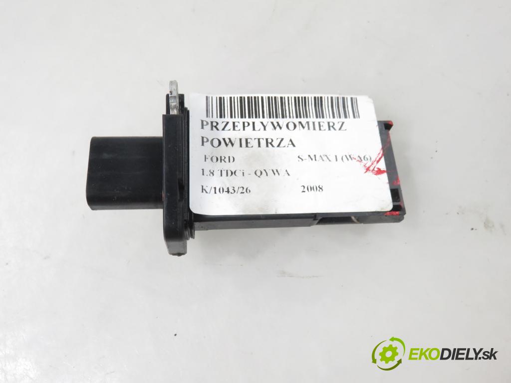 FORD S-MAX (WA6) MINIVAN 2008 92,00 1.8 TDCi - QYWA 1753,00 váha vzduchu vzduchu 6C1112B579AA ; AFH70M54