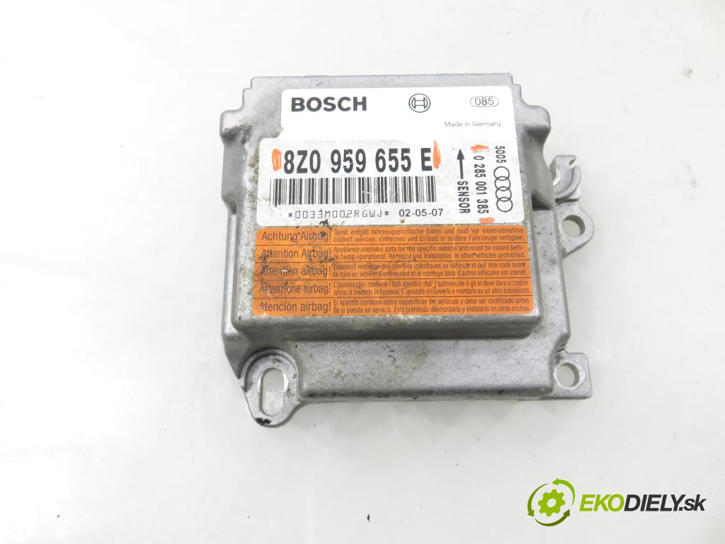 AUDI A2 (8Z0) HB 2002 55,00 1.4 - BBY 1390,00 MODUL air BAG 0285001385 ; 8Z0959655E