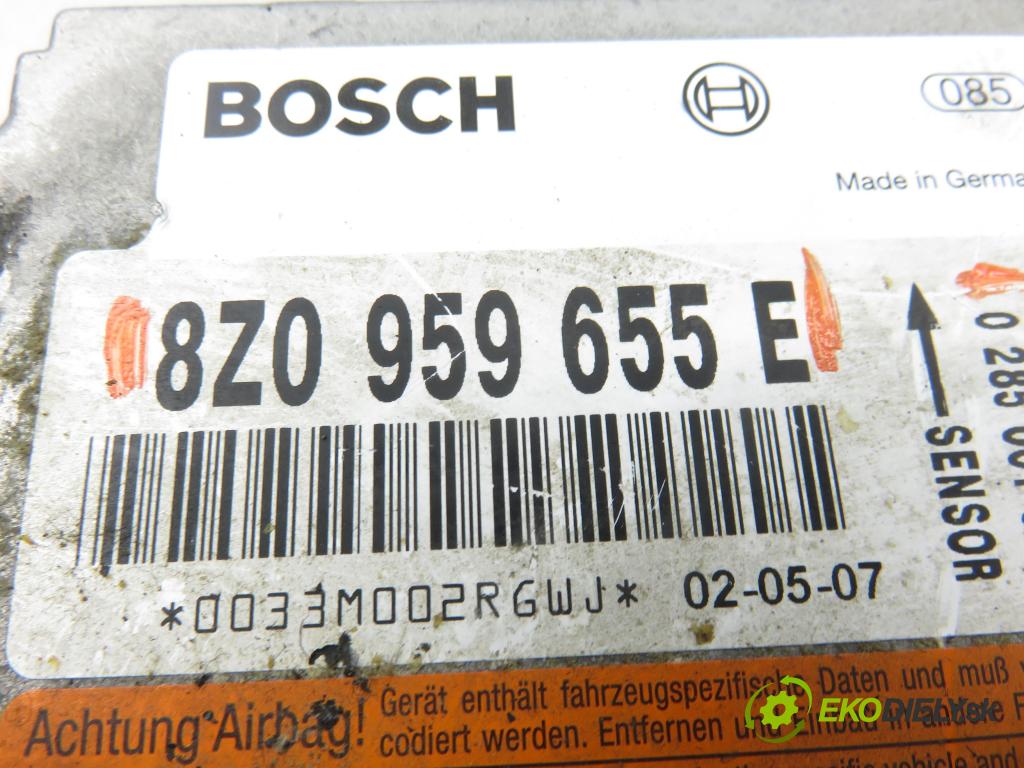 AUDI A2 (8Z0) HB 2002 55,00 1.4 - BBY 1390,00 MODUL air BAG 0285001385 ; 8Z0959655E