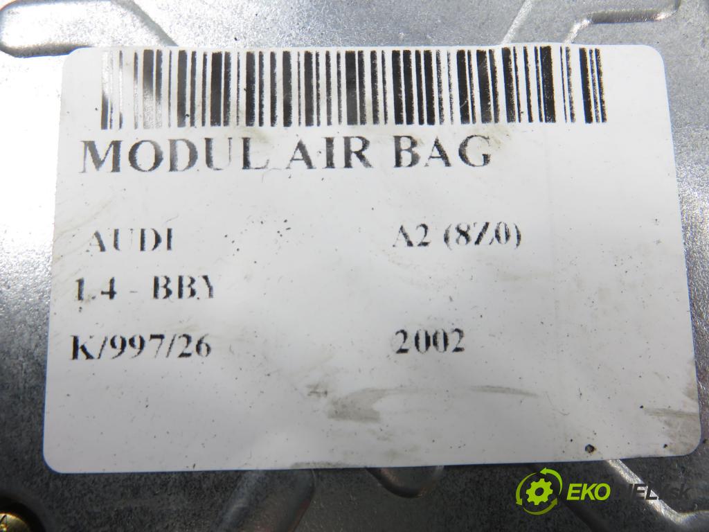 AUDI A2 (8Z0) HB 2002 55,00 1.4 - BBY 1390,00 MODUL air BAG 0285001385 ; 8Z0959655E