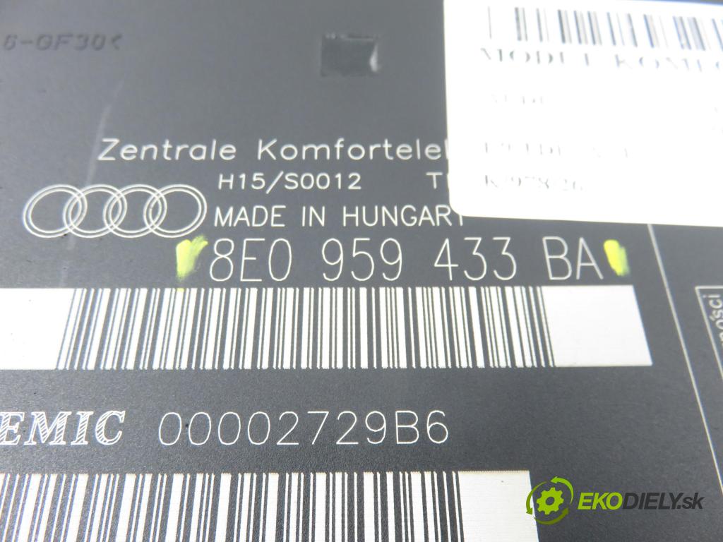 AUDI A4 Avant (8E5, B6) KOMBI 2004 96,00 1.9 TDI - AVF 1896,00 MODUL komfortu 8E0959433BA