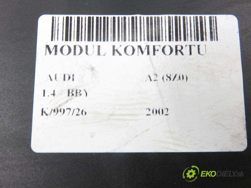AUDI A2 (8Z0) HB 2002 55,00 1.4 - BBY 1390,00 MODUL komfortu 8Z0959433T