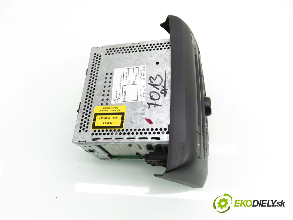 FIAT STILO Multi Wagon (192_) KOMBI 2004 70,00 1.4 16V - 843 A1.000 1368,00 RADIO CD 735374218 ; 2FCF18C838JA