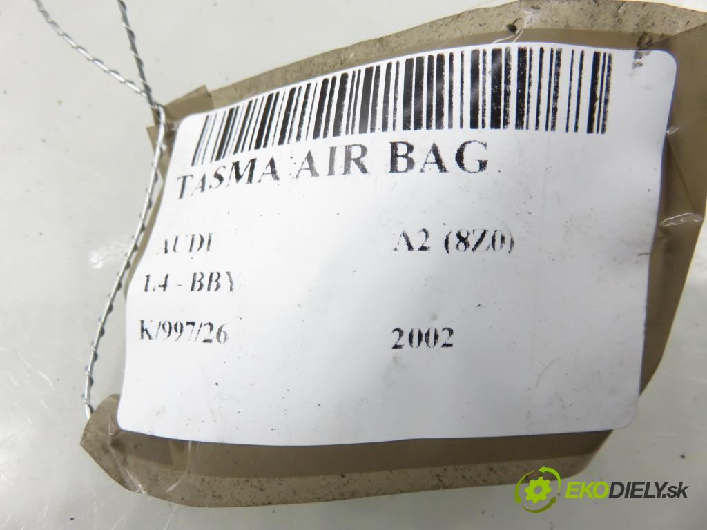AUDI A2 (8Z0) HB 2002 55,00 1.4 - BBY 1390,00 PÁSKA: air BAG 1J0959654AC