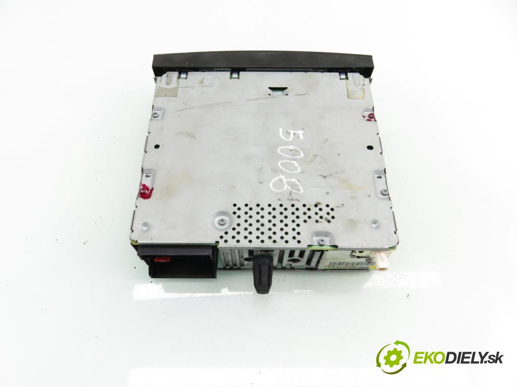 PEUGEOT 5008 (0U_, 0E_) MINIVAN 2010 110,00 2.0 HDi 150 / BlueHDi 150 - RHE (DW10CTED4) 1997,00 RADIO CD 7649145392 ; 9666959577