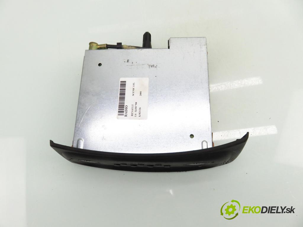 RENAULT SCENIC I (JA0/1_) MINIVAN 2001 0,00 1.6 - K4M 708 1598,00 RADIO CD 8200150474