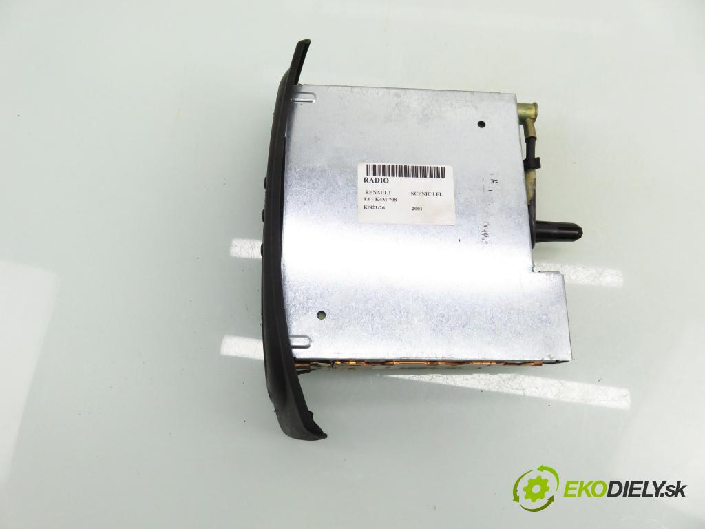 RENAULT SCENIC I (JA0/1_) MINIVAN 2001 0,00 1.6 - K4M 708 1598,00 RADIO CD 8200150474