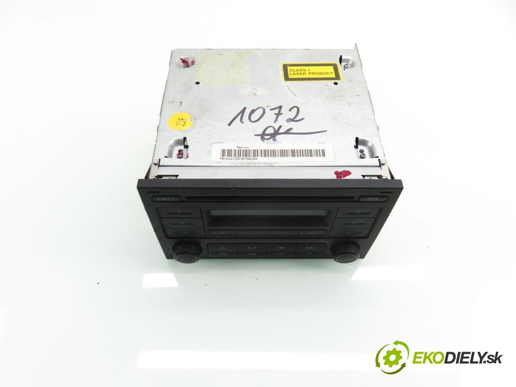 VW POLO (9N_) HB 2006 74,00 1.4 16V - BBZ 1390,00 RADIO CD 