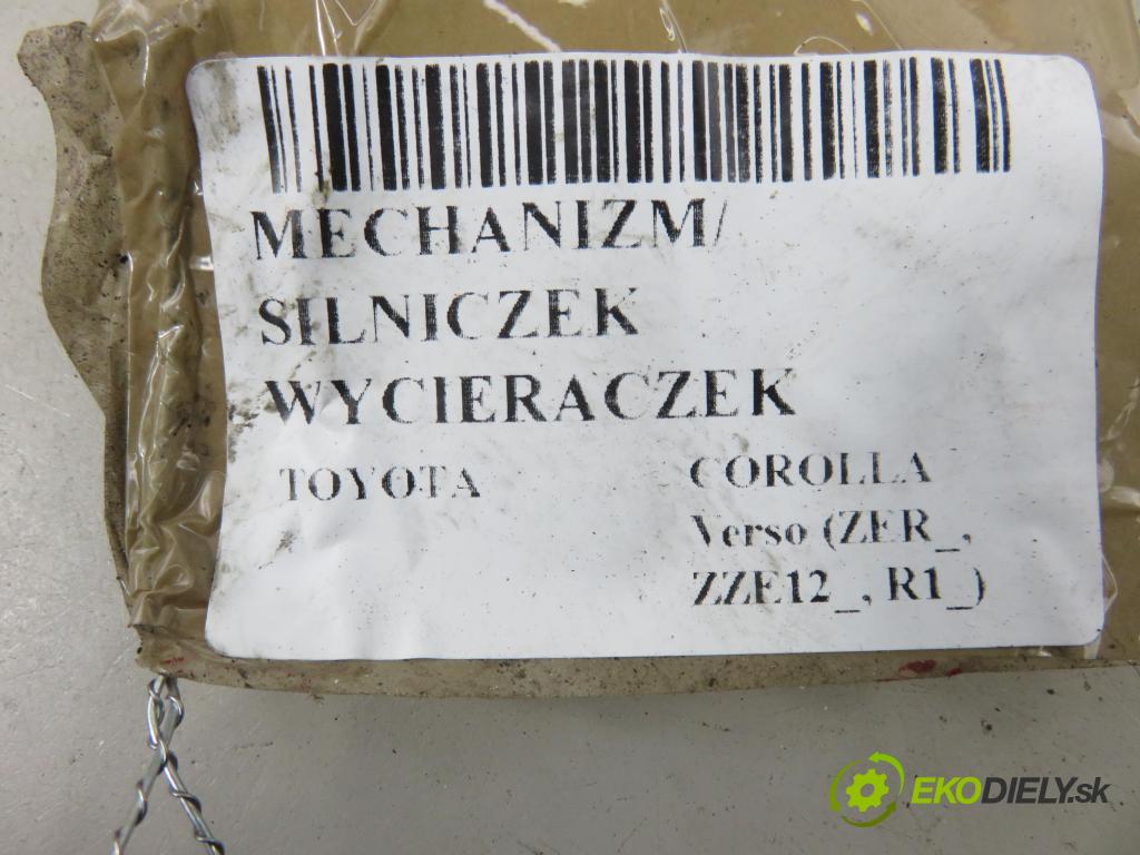 TOYOTA COROLLA Verso (ZER_, ZZE12_, R1_) MINIVAN 2005 85,00 2.0 D-4D (CUR10_) - 1CD-FTV 1995,00 MECHANISMUS/ motorek stěračů 851100F020 ; MS1592007241