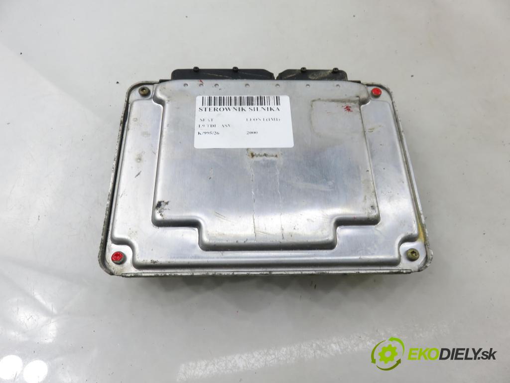 SEAT LEON (1M1) HB 2000 81,00 1.9 TDI 110 - ASV 1896,00 řídící jednotka motora 0281010062 ; 038906012AT