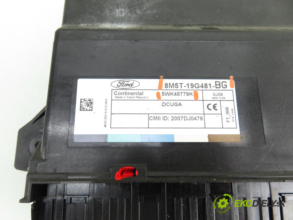 FORD KUGA I SUV 2010 120,00 2.0 TDCi 4x4 - TXDA 1997,00 MODUL komfortu 8M5T19G481BG ; 5WK48779K